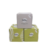 Boxed recycled pulp facial tissue