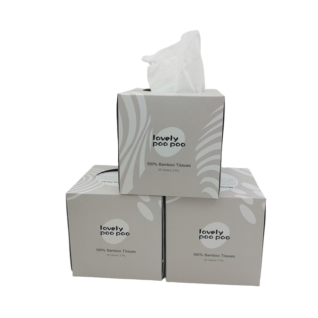Square Box Facial Tissue
