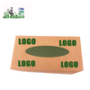 Boxed natural color bamboo pulp facial tissue