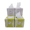 Boxed White Bamboo Pulp Facial Tissue