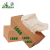 Boxed natural color bamboo pulp facial tissue