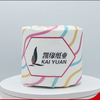 Environmentally friendly white bamboo pulp toilet paper